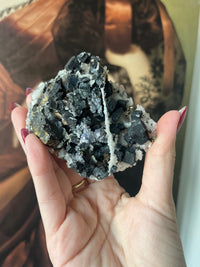 Load image into Gallery viewer, Mixed Mineral Specimen with quartz, hematite, pyrite &amp; galena
