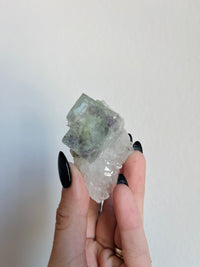 Load image into Gallery viewer, Fluorite and quartz - Zhejiang
