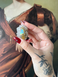 Load image into Gallery viewer, Balochristian Fluorite with naturally occurring Aura
