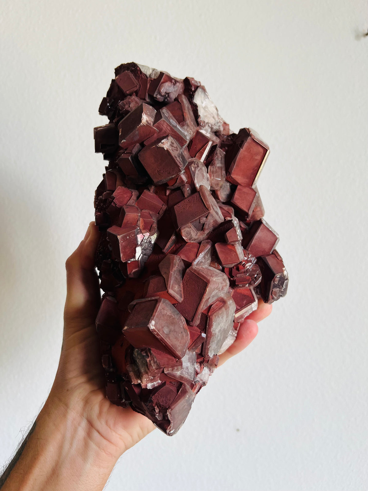 Large Chocolate Calcite Cluster