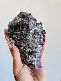 Load image into Gallery viewer, Amethyst on Fluorite
