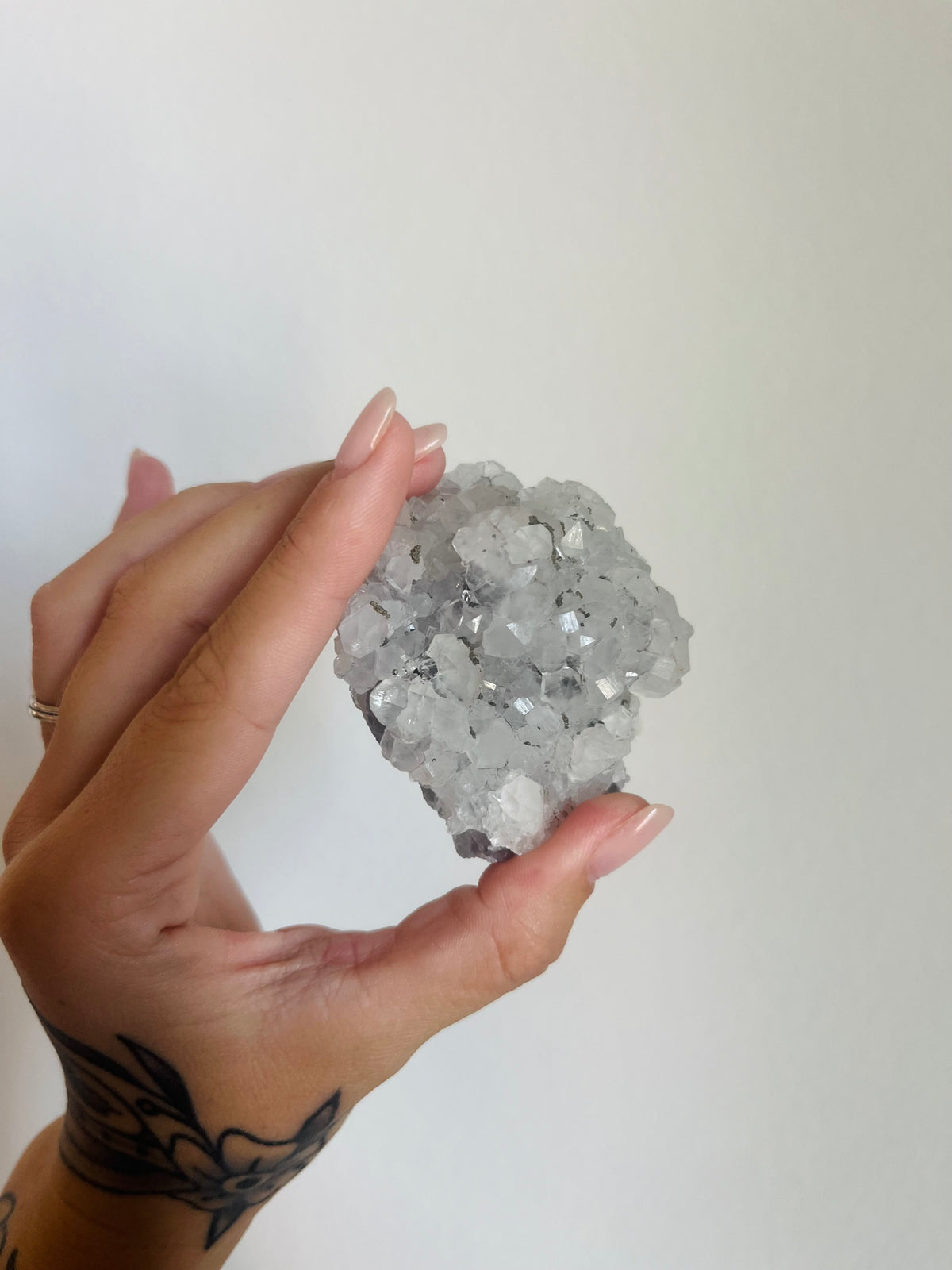 Fluorite with quartz