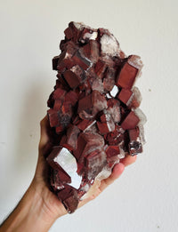 Load image into Gallery viewer, Large Chocolate Calcite Cluster
