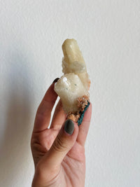 Load image into Gallery viewer, Apophyllite and Stilbite on Matrix Specimen
