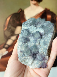 Load image into Gallery viewer, QR Code Fluorite
