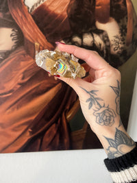 Load image into Gallery viewer, Balochristian Fluorite with naturally occurring Aura
