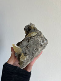 Load image into Gallery viewer, Gem calcite on matrix from Sweetwater Mine
