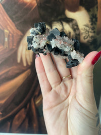 Load image into Gallery viewer, Mixed Mineral Specimen with quartz, hematite, pyrite &amp; galena
