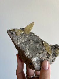 Load image into Gallery viewer, Gem calcite on matrix from Sweetwater Mine
