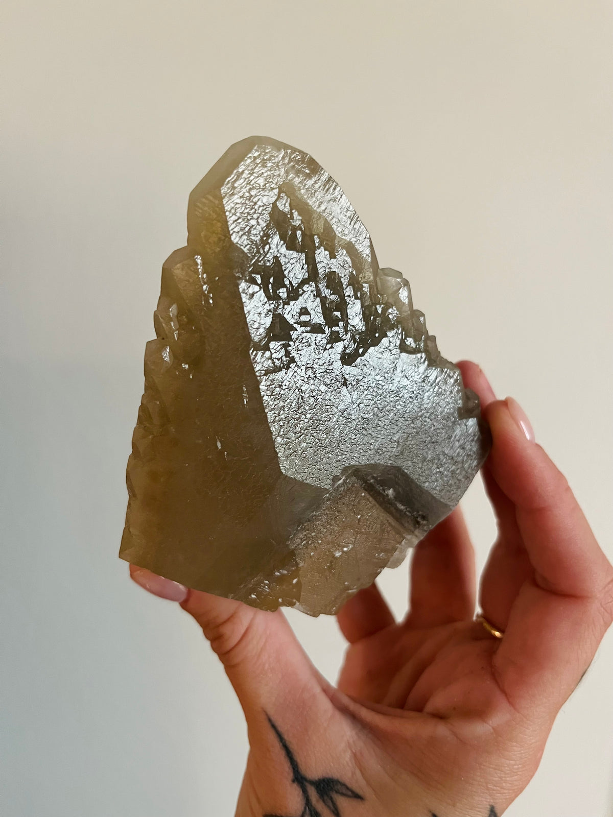 Etched Calcite point From Sweetwater Mine