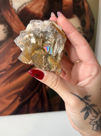 Load image into Gallery viewer, Balochristian Fluorite with naturally occurring Aura
