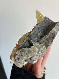 Load image into Gallery viewer, Gem calcite on matrix from Sweetwater Mine
