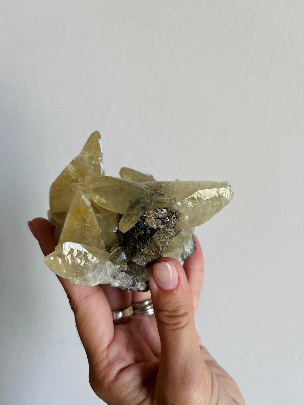 Gem calcite cluster from Sweetwater Mine