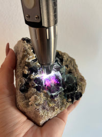 Load image into Gallery viewer, Yindu Fluorite on Matrix
