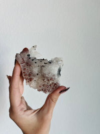 Load image into Gallery viewer, Jinlong Quartz with Hematite and Pyrite
