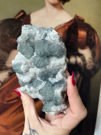 Load image into Gallery viewer, QR Code Fluorite
