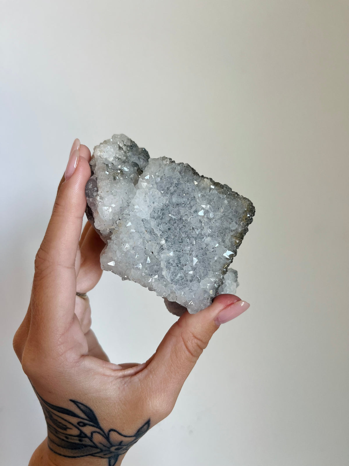 Fluorite with quartz