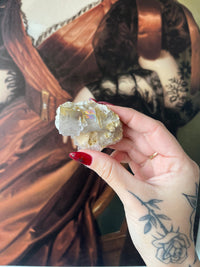 Load image into Gallery viewer, Balochristian Fluorite with naturally occurring Aura
