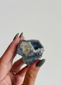 Load image into Gallery viewer, Fujian fluorite with calcite
