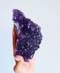 Load image into Gallery viewer, Amethyst on Fluorite Matrix
