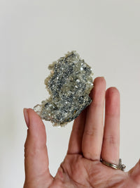 Load image into Gallery viewer, Aquamarine on Mica
