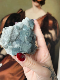 Load image into Gallery viewer, QR Code Fluorite
