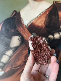 Load image into Gallery viewer, Calcite and Hematite Specimen
