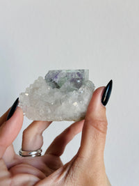 Load image into Gallery viewer, Fluorite and quartz - Zhejiang
