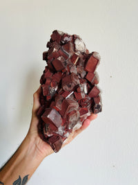 Load image into Gallery viewer, Large Chocolate Calcite Cluster
