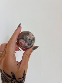 Load image into Gallery viewer, Flower Agate Sphere
