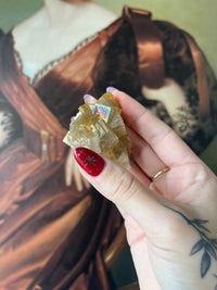 Load image into Gallery viewer, Balochristian Fluorite with naturally occurring Aura
