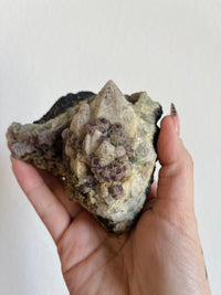 Load image into Gallery viewer, Candle Quarts, Fluorite and Galena
