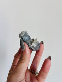 Load image into Gallery viewer, Fujian mixed mineral specimen fluorite, calcite and quartz
