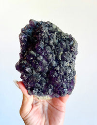 Load image into Gallery viewer, Amethyst on Fluorite
