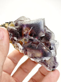 Load image into Gallery viewer, Etched &quot;Watercolor&quot; Yindu Fluorite
