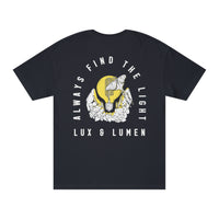 Load image into Gallery viewer, Lux &amp; Lumen Moth design - Unisex Classic Tee
