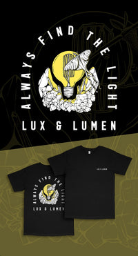 Load image into Gallery viewer, Lux &amp; Lumen Moth design - Unisex Classic Tee
